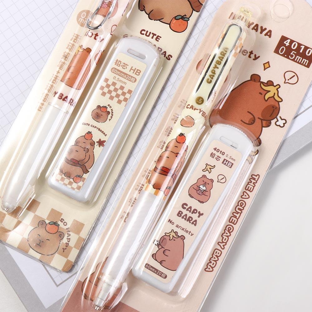 Capybara Automatic Pencil Animal Propelling Pencil Kids Gift Mechanical Pencil  Students Prize