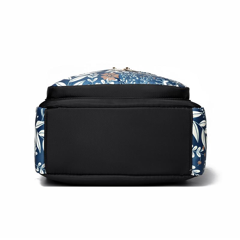 Lightweight Water-repellent Nylon Bag Large Capacity Women's Printed Backpack Student Schoolbag Outdoor Travel Bag