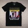 John Carpenter Halloween Michael Myers Men L Black Print Horror Tee