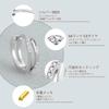 Earrings for Popular 925 Ring Fashionable Gifts for Birthdays KRKC&CO Women, Hoops, Silver, Hypoallergenic, Small, Non-permanent Earrings,
