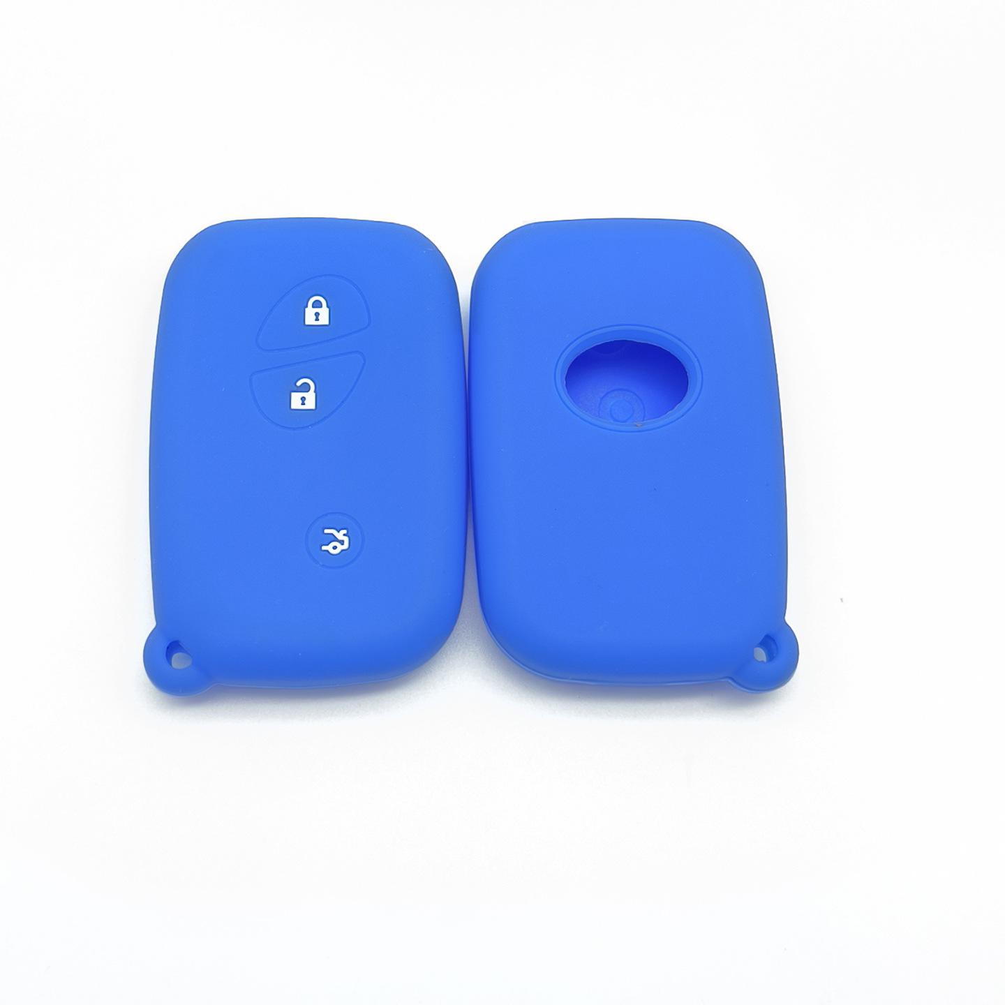 

Silicone Protective Case for Lexus Smart Key (12 Models) синий