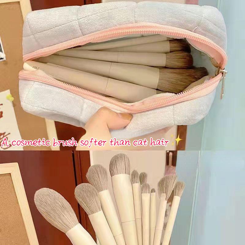 PG 10 Makeup Brush Set Full Set of Super Soft Hair Makeup Brush One Set of Beauty Brush Beginner Set of Brush