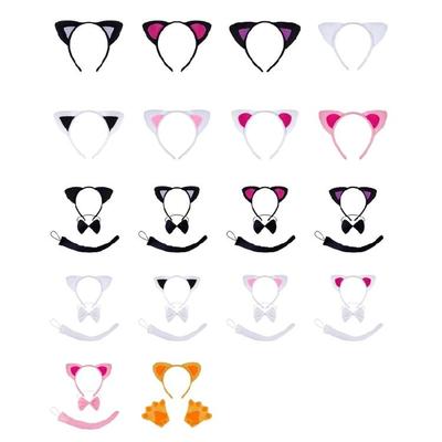 Trendy Animal Ears Hairbands Comfortable Party Accessories Cosplay Headwear Unique Hairpieces For Children And Adults