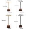 Jewelry Display T-Shape Bar Earrings Show Stand Shelf Wood Rings Holder Rack Jewelry Organizer for Home Decoration