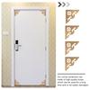 4 Pcs Corner Guard Quick Installation Guards Wardrobe Triangle Decorative Protectors Brass Chinese Style Affordable