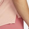 Nike Dri-FIT One Logo Print Round Neck Tank Top Women Tops Rose DM7368-609