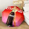 Christmas Gift Halloween Theme Bear Truck Coca Cola umbrella is suitable for all seasons, including home travel and outdoor activities Y11