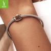 Ziyun Original Niedliche Schnecke Herr. DIY S925 Silber Perlenarmband SCC2064
