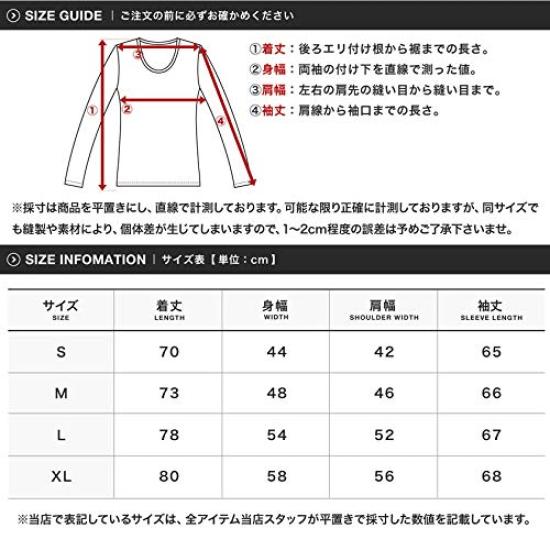 Champion Long Sleeve with Size White Men's T-Shirt One-Point Logo, Basic, L,