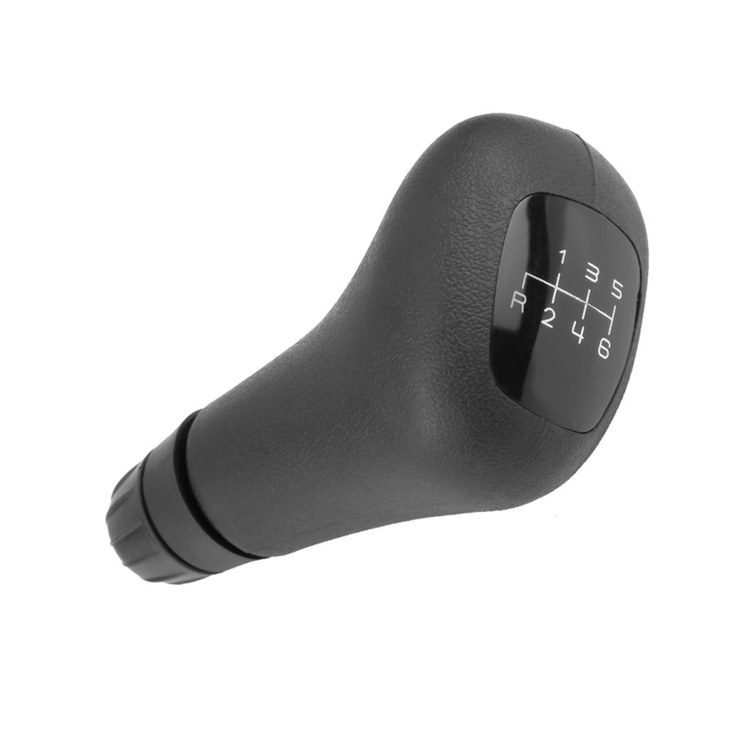 6 Speed Gr   Knob Handle, High Quality ABS Plastic, Black, Replacement for W202, Sy To Install