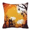 Halloween Horror Night Pattern Living Room Office Sofa Car Decorative Pillowcase