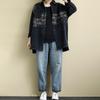 Coat for Women Cotton Autumn Winter Casual Oversize Double Layer Denim Jacket