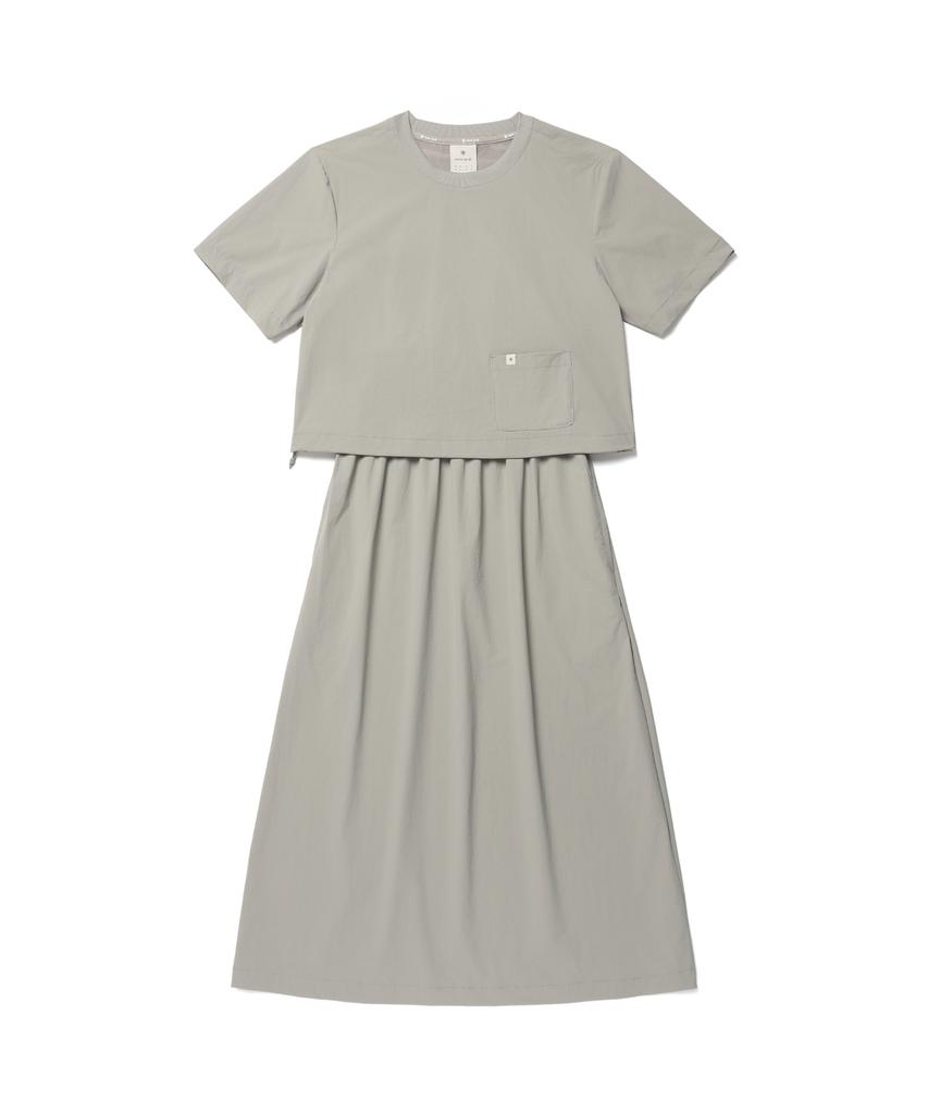 SNOWPEAK APPAREL Thin Tech Basic Dress (S26Mwsop31) Fog Gray