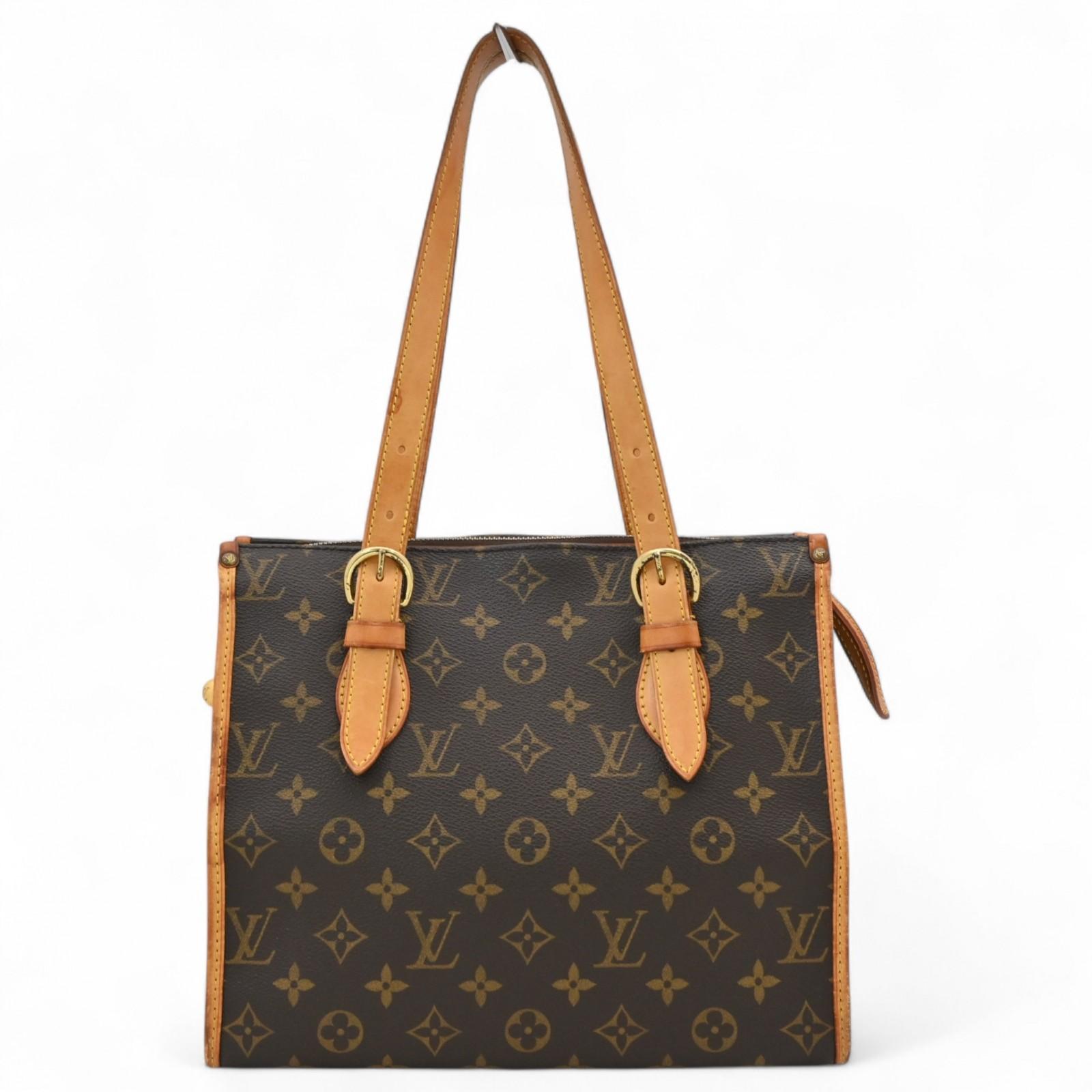 

Auth LOUIS VUITTON Popincourt PM Monogram Canvas Shoulder Bag Brown Women’s Vintage