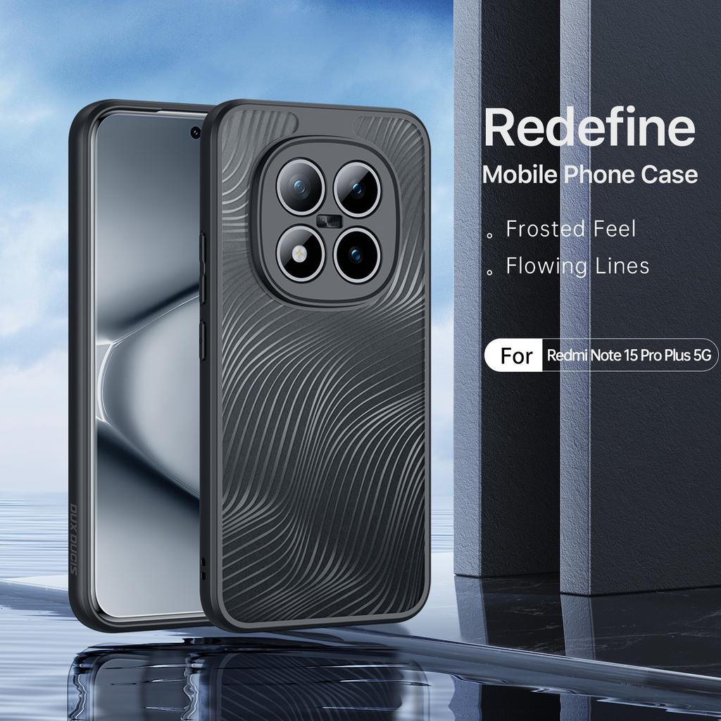 For Xiaomi Poco M8 Pro 5G/Redmi Note 15 Pro+ 5G (Global) Case DUX DUCIS Aimo Series TPU+PC Matte Drop-proof Phone Cover (REACH Certification)