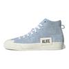 Alife x adidas Nizza High Clear Sky Unisex Sneaker Blau Off-White GW5325