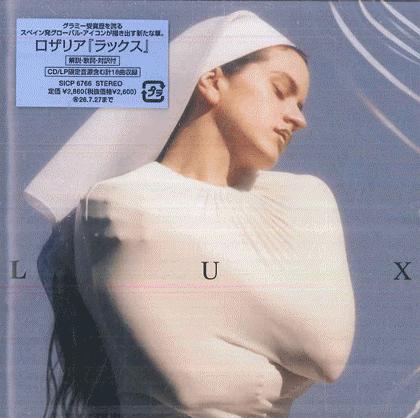 CD ROSALIA  Lux SICP6766 COLUMBIA 2026 Japan Obi Rock