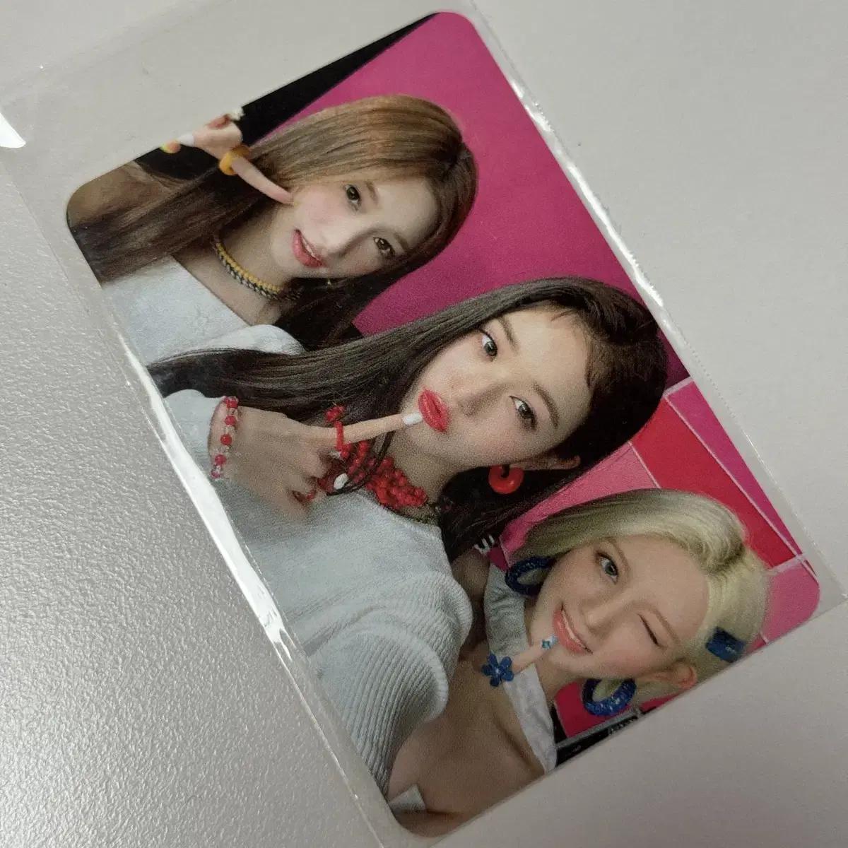 

Ive Eser Wonyoung Gaeul Unit Afterlike Broadcast Photocard