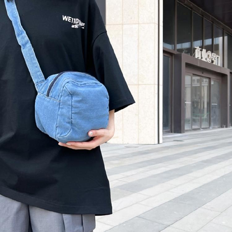 Denim Shoulder Bag Casual Handbag Women Girls Men Travel Crossbody Bag Tote Bags