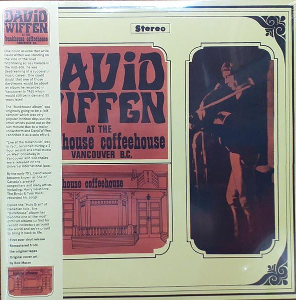 

LP Record DAVID WIFFEN - Live At The Bunkhouse Coffeehouse MAPA0019LP Mapache Records 2021 USA & Euro Country/Folk