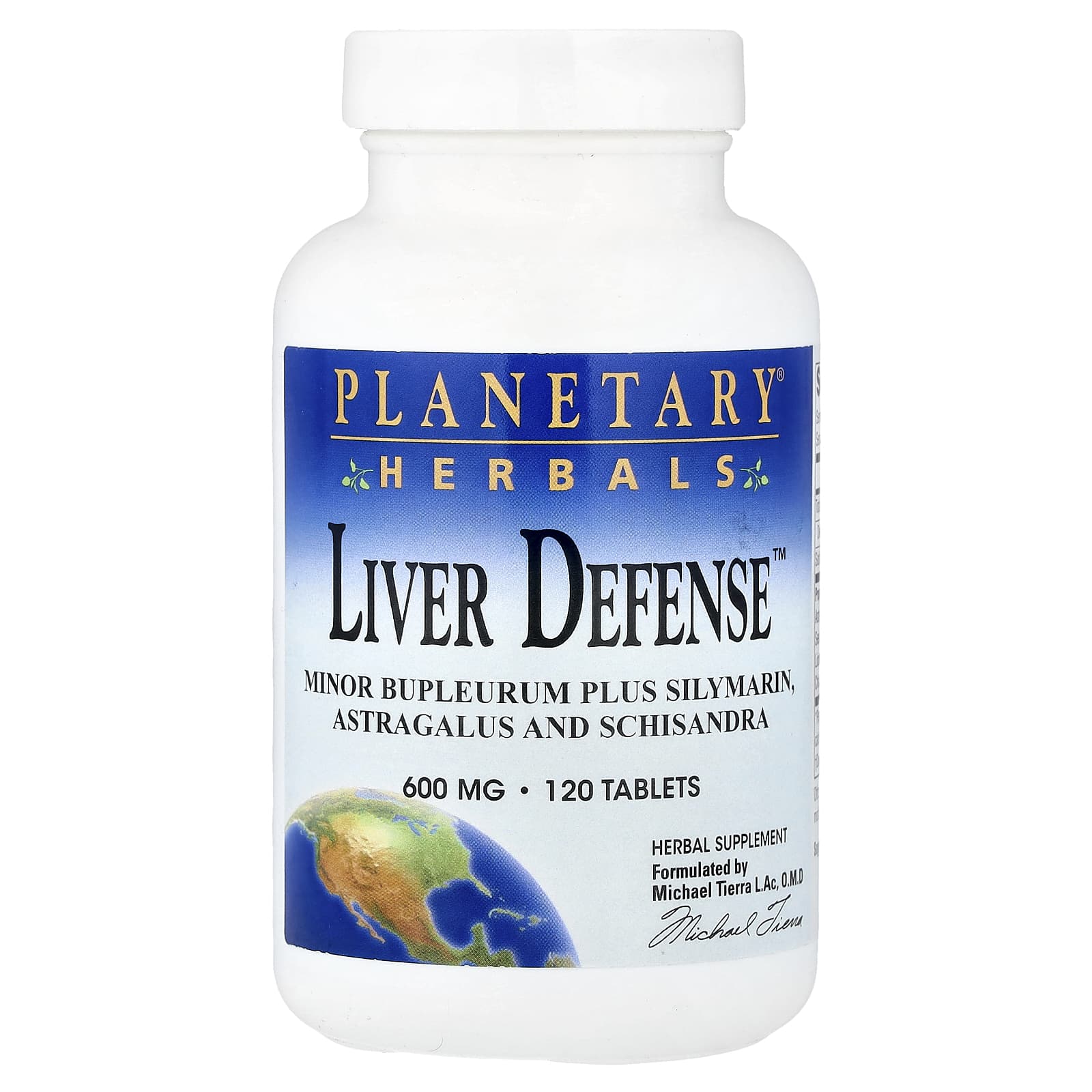 

Planetary Herbals, Liver Defense™, 120 Tablets