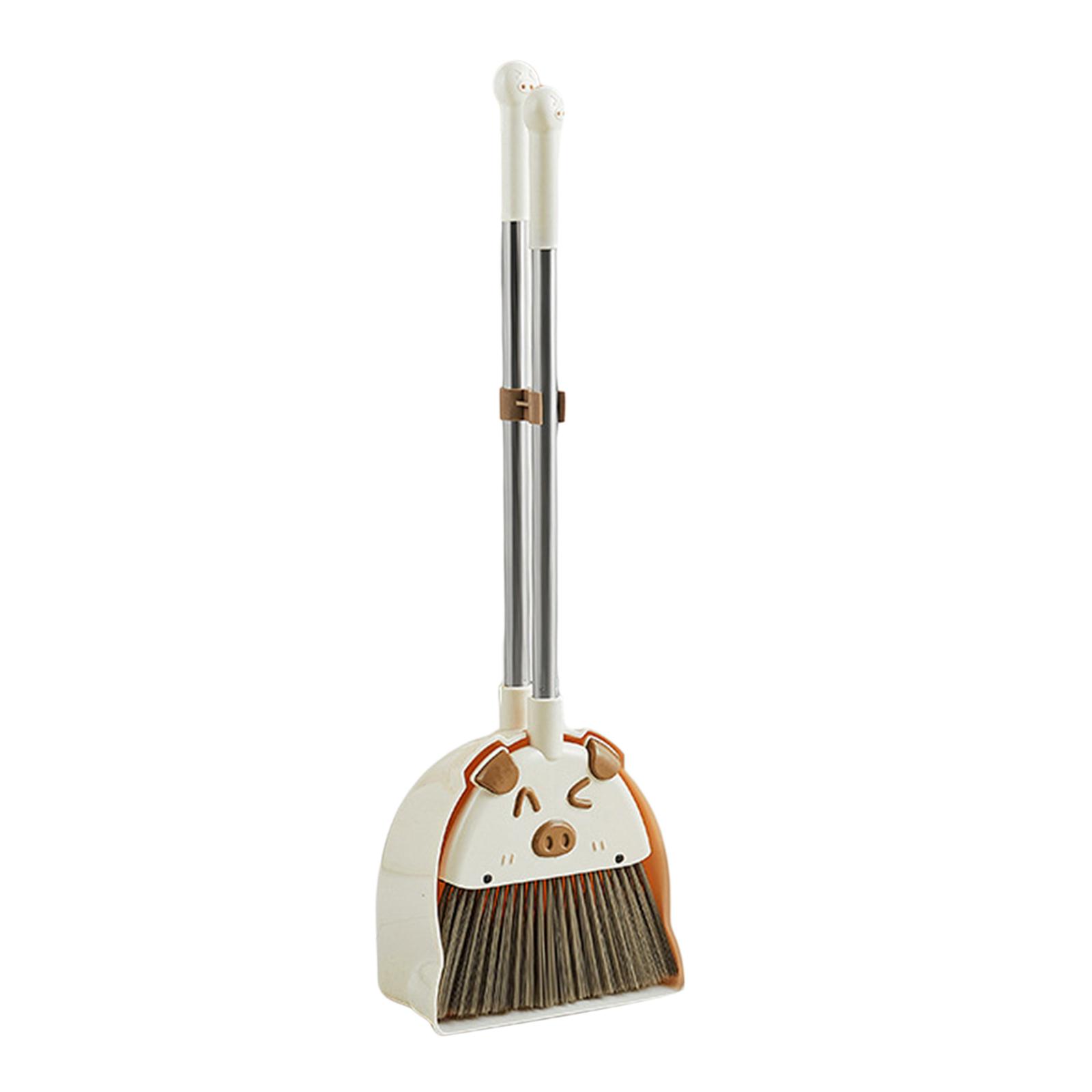 

Детский набор для уборки, метла, совка, игровой набор для подметания и уборки для малышей хаки