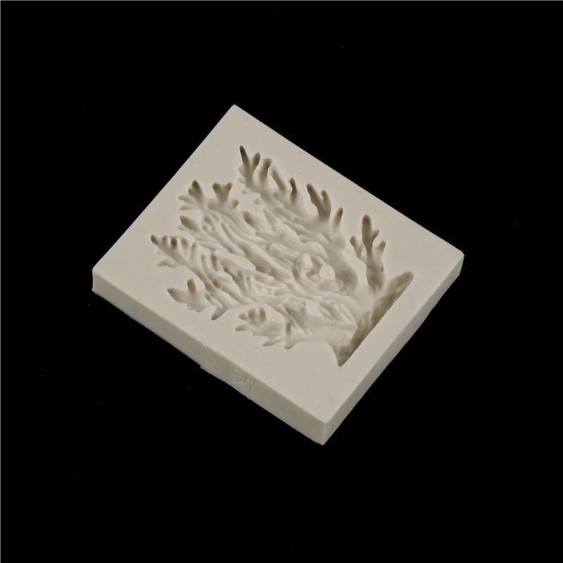 Coral Shape Silicone Mold Fondant Mold Cake Decorating Tools Chocolate Mould