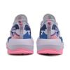 Li Ning Super Lightweight Breathable Slip Resistant Durable Low Top Sports Casual Shoes Women Sneakers White Blue AGLQ028-5