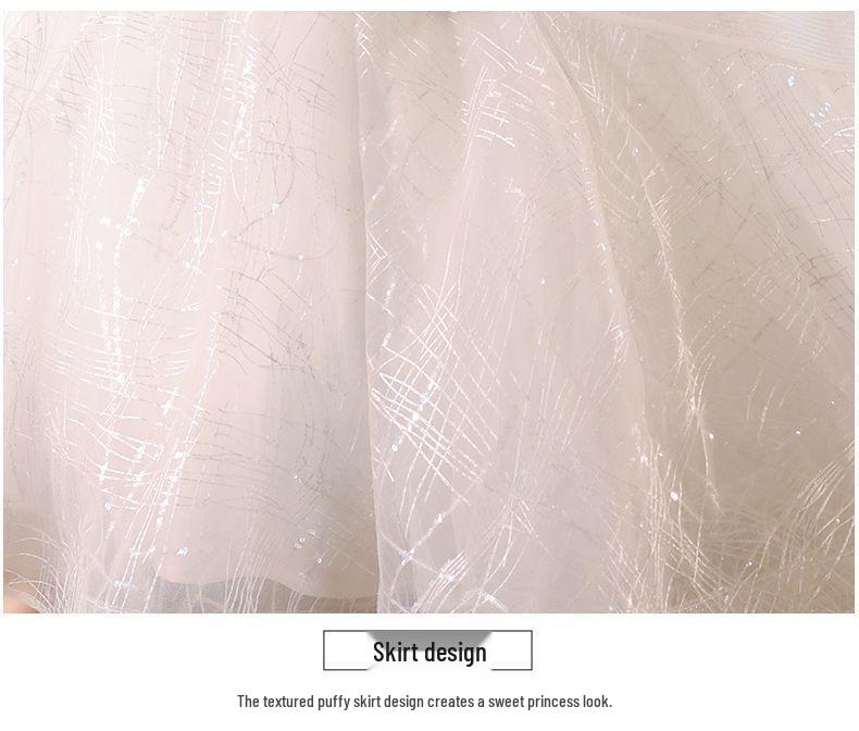 Girls' Princess Dress: Elegant Flower Girl and Birthday Gown for Special Occasions