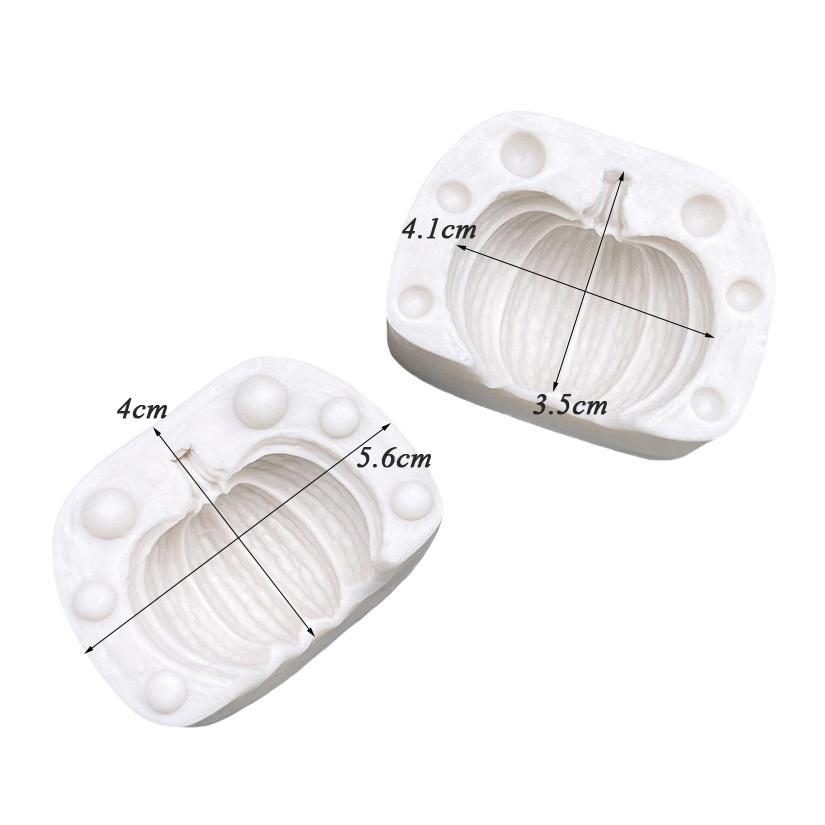 Halloweenská dýně Silikonová cukrářská forma Pryskyřičné nástroje Forma na pečení muffinů Nástroje na zdobení fondánových dortů