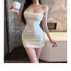 Domila Fun New Sexy Lace Suspender Dress Hot Girls Comfortable Can Wear Outside Nightgown Women