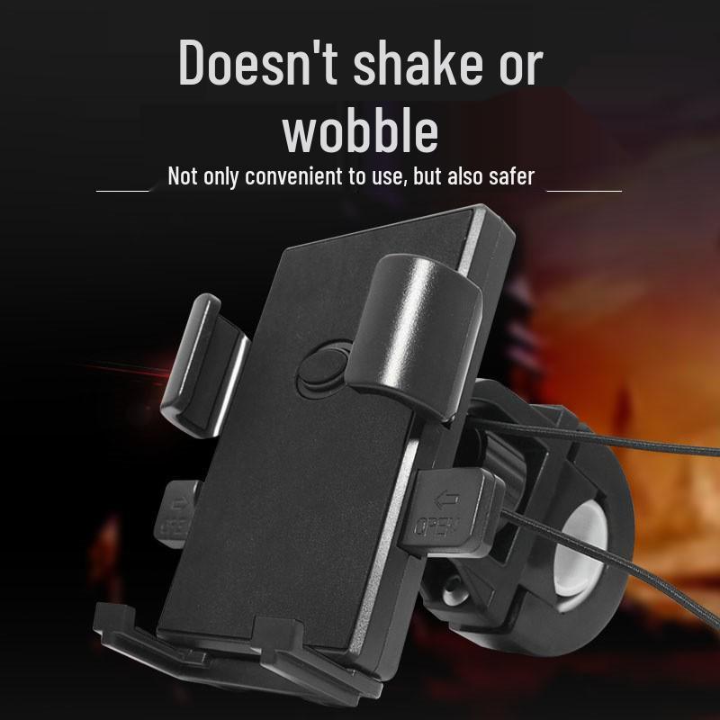 Cycling Phone Holder: Shock-Absorbing Mount for Bikes and Electric Scooters быстросъемный