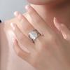 LIKGREAT Geometric Metatron Ring For Women Men Adjustable Size Stainless Steel Rings Solomon Supernatural Amulet Jewelry Gift