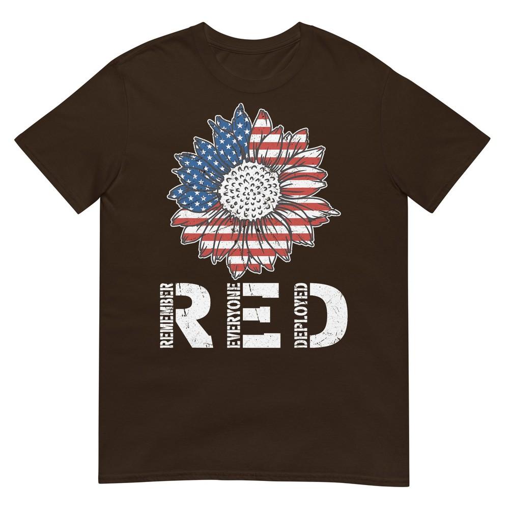Red Friday Denke an alle im Einsatz Rotes T-Shirt