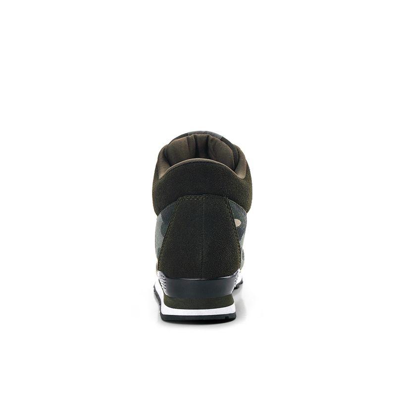 Classic Camouflage High-top Sport Shoes For Women With Height Boosting 6.5cm Sole