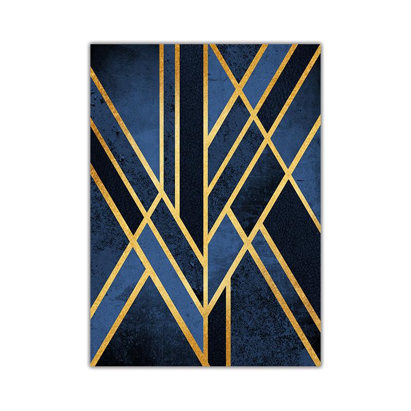 Luxus Geometrische Muster Leinwand Wand Kunstdruck Nordic Poster Abstrakte Malerei Dekorative Bild Moderne Wohnzimmer Dekoration