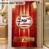 Beach TowelPSV Eindhoven FC Custom Name Text Personalized Soft Towel for Beach Pool Indoor Home Decor Gift