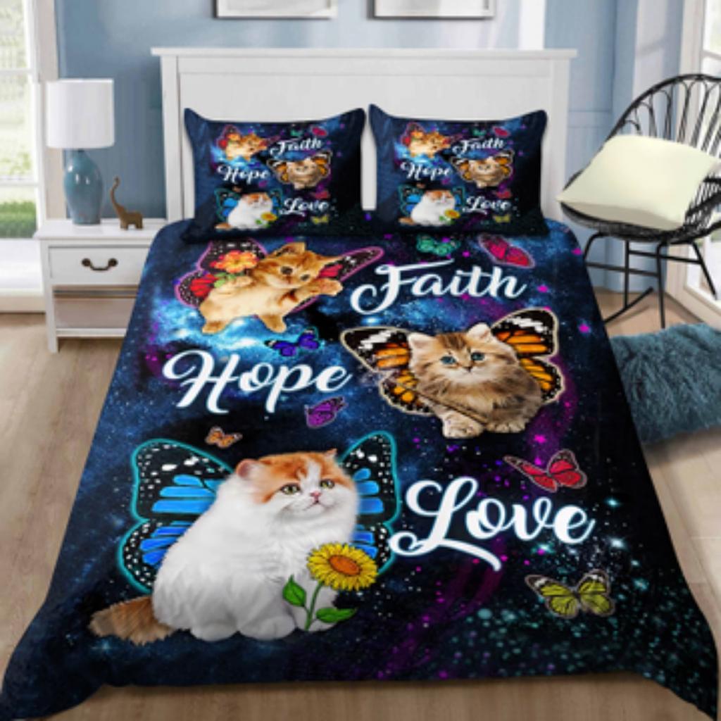 Quilt Bettdeckenbezug Set Tmarc Tee Namen personalisieren Tag der Toten Bettwäsche Anzug