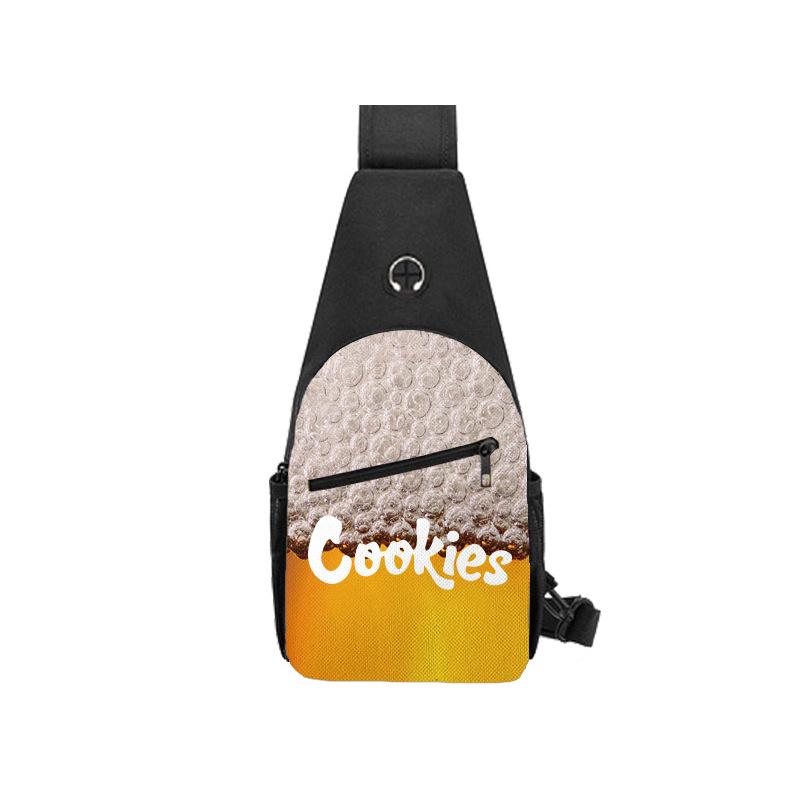Cook Men'S Crossbody Bag Breast Bag Simple Luggage Oxford Cloth Fashion Waterproof Shoulder Backpack Tide Ins