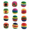 Balles de Jonglage au Crochet pour Enfants, Sacs Doux Tissés à la Main pour Améliorer les Compétences, le Fun, l'Équilibre, les Réflexes, la Coordination, Jeu en Plein Air & Cadeaux de Fête