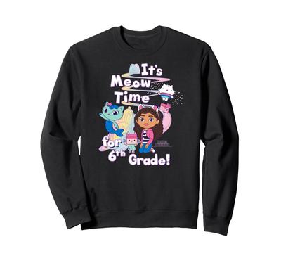 DreamWorks Gabby's Dollhouse 6th Grade Sweatshirt