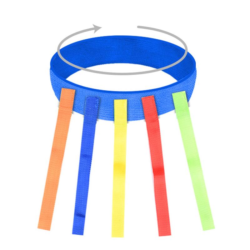 Tail catching prop competition fun game outdoor sports kindergarten collective game parent-child team game skill training