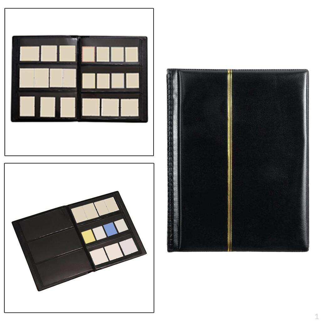 Stamp Album with 10 Sheets (20) for Collection Storage, Interleaving Type, Binder