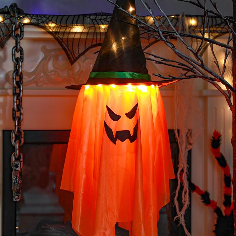 Cross-Border Halloween Party Decorations: Pumpkin & Ghost Props for a Festive Atmosphere