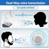 Noise-Free Counter Speaker System Wired Microphone Interphone System  Office Window