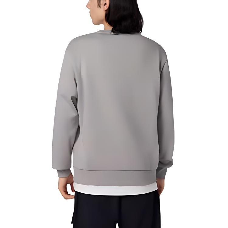 New Balance Pullover Sweatshirt Asia Sizing 'Grey' Men's AMT33334-TAG