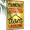 Vintage Family Life Reminder Iron Sign Cozy Home Decor No Rust for Living Room Entry Study Office x Inch