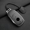 Car Key Case For Mercedes Benz Gls450 Key Cover Genuine Goat Leather Shell Buckle Bag; Gls480 Gls600