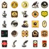 50 Pharmacist Graffiti Stickers Gothic Skull Spider Crow Mash And Match Vintage Personality Stickers