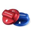 Car Fuel Tank Cap Cover Frosted Aluminum Alloy Lid Auto Accessories For Honda Civic Accord Fit Jazz CRV BRV HRV Insight Pilot